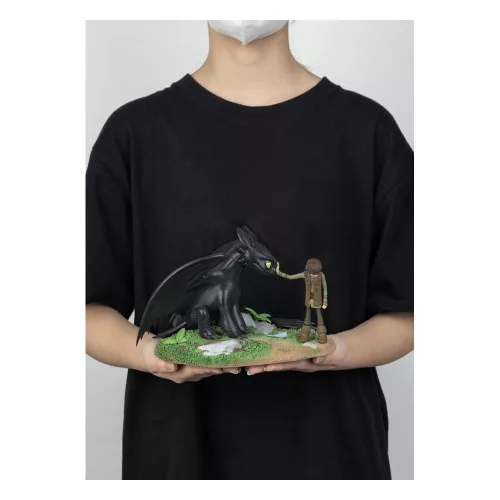 How to Train Your Dragon D-Stage PVC Szobor Toothless & Hiccup 15 cm