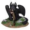 How to Train Your Dragon D-Stage PVC Szobor Toothless & Hiccup 15 cm