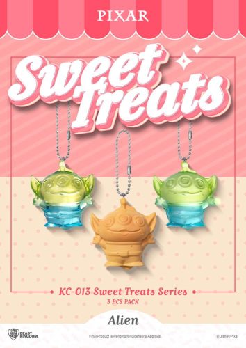 Pixar Sweet Treats Series Keychains 3-Pack 4 cm