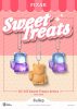 Pixar Sweet Treats Series Keychains 3-Pack 4 cm