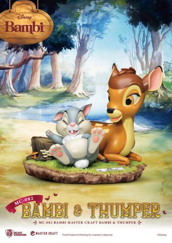 Disney Master Craft Szobor Bambi & Thumper 26 cm