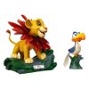 Disney Master Craft Szobrok 2-Pack The Lion King Little Simba & Zazu 31 cm