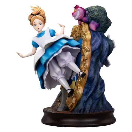 Alice in Wonderland Master Craft Statue Alice & The Cheshire Cat 40 cm
