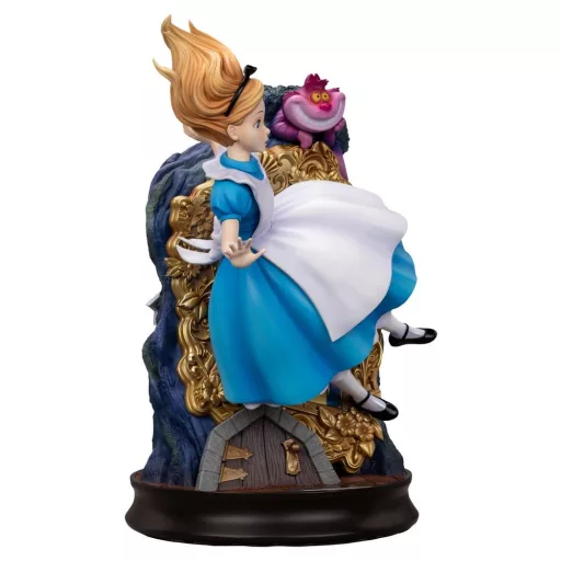 Alice in Wonderland Master Craft Statue Alice & The Cheshire Cat 40 cm