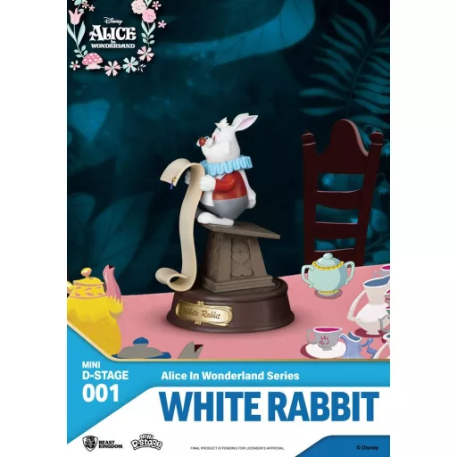 Alice in Wonderland Mini Diorama Stage Statues 6-pack 10 cm