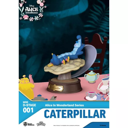 Alice in Wonderland Mini Diorama Stage Statues 6-pack 10 cm