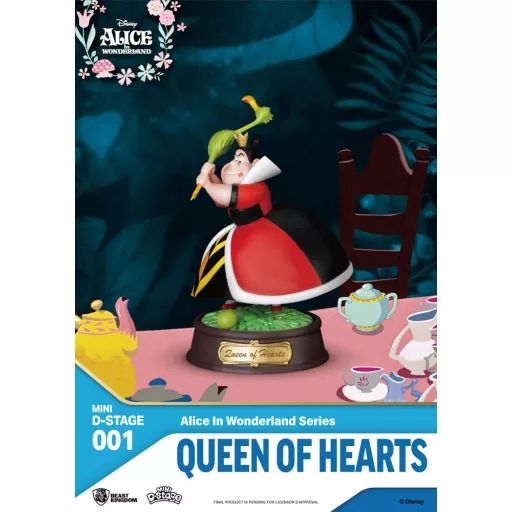 Alice in Wonderland Mini Diorama Stage Statues 6-pack 10 cm