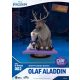 Frozen Mini Diorama Stage PVC Szobor Olaf Presents Olaf Aladdin 12 cm