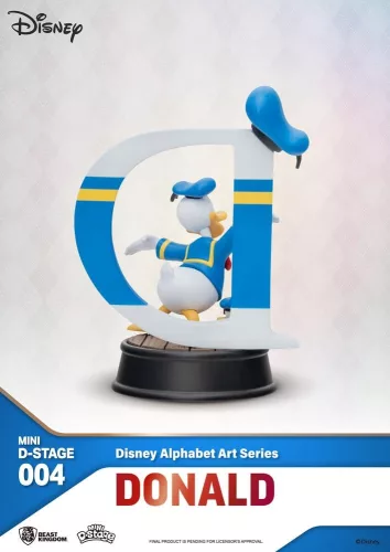 Disney Mini Diorama Stage Statues 6-pack Alphabet Art 10 cm