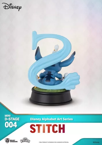 Disney Mini Diorama Stage Statues 6-pack Alphabet Art 10 cm