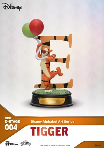 Disney Mini Diorama Stage Statues 6-pack Alphabet Art 10 cm