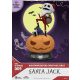 The Nightmare Before Christmas Mini Diorama Stage PVC Figura Santa Jack 10 cm