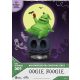 The Nightmare Before Christmas Mini Diorama Stage PVC Figura Oogie Boogie 10 cm