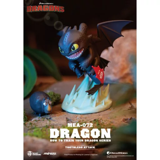 Így Neveld a Sárkányodat (How To Train Your Dragon) Mini Egg Attack Blind Box Figurák Series 10 cm Assortment (6)