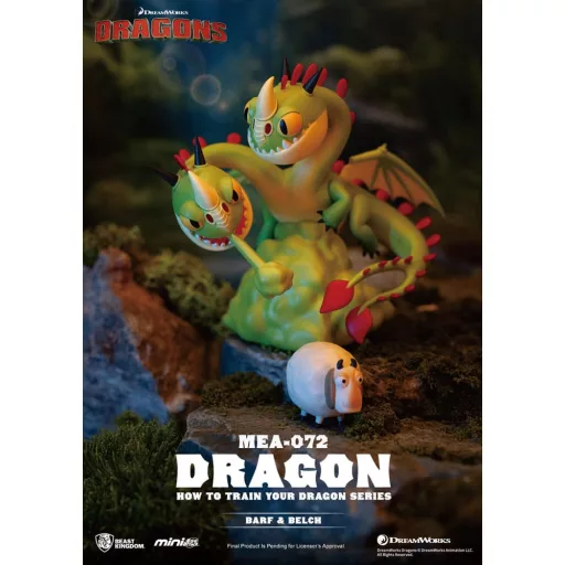 Így Neveld a Sárkányodat (How To Train Your Dragon) Mini Egg Attack Blind Box Figurák Series 10 cm Assortment (6)
