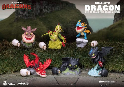 Így Neveld a Sárkányodat (How To Train Your Dragon) Mini Egg Attack Blind Box Figurák Series 10 cm Assortment (6)