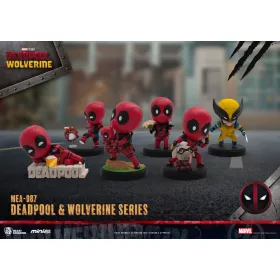   Deadpool 3 Deadpool & Wolverine Series Mini Egg Attack Figura Készlet 8 cm