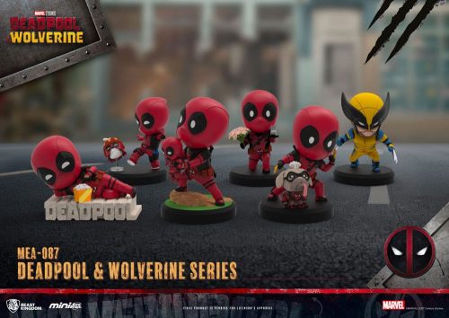 Deadpool 3 Deadpool & Wolverine Series Mini Egg Attack Figura Készlet 8 cm