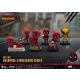 Deadpool 3 Deadpool & Wolverine Series Mini Egg Attack Figura Készlet 8 cm