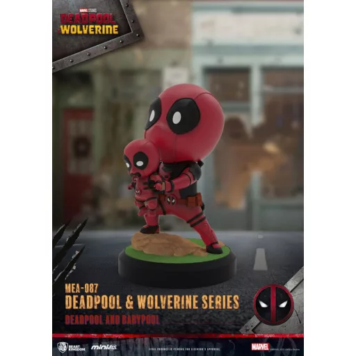 Deadpool 3 Deadpool & Wolverine Series Mini Egg Attack Figura Készlet 8 cm
