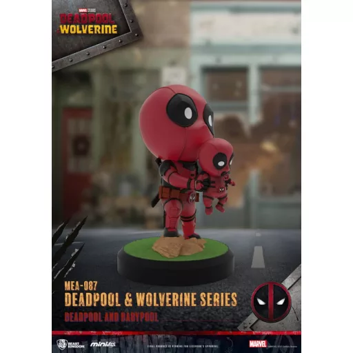 Deadpool 3 Deadpool & Wolverine Series Mini Egg Attack Figura Készlet 8 cm