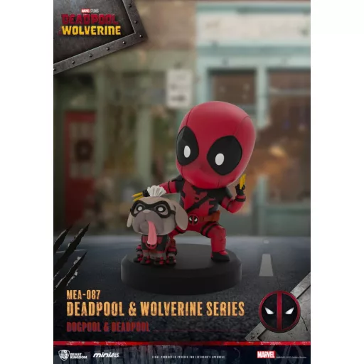 Deadpool 3 Deadpool & Wolverine Series Mini Egg Attack Figura Készlet 8 cm