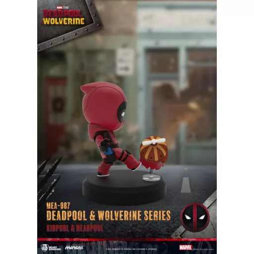 Deadpool 3 Deadpool & Wolverine Series Mini Egg Attack Figura Készlet 8 cm