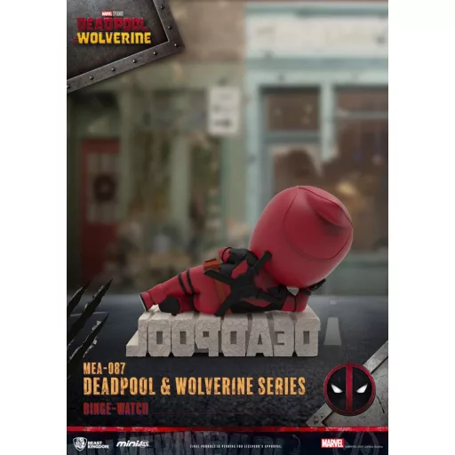 Deadpool 3 Deadpool & Wolverine Series Mini Egg Attack Figura Készlet 8 cm