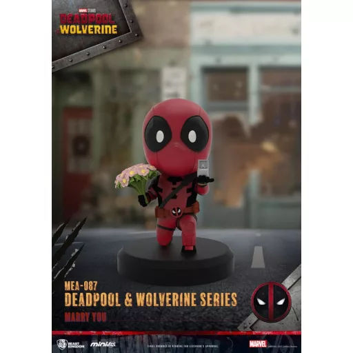Deadpool 3 Deadpool & Wolverine Series Mini Egg Attack Figura Készlet 8 cm