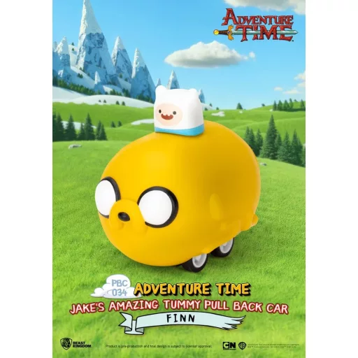 Adventure Time Pull Back Car Jake's Amazing Tummy 5 cm Blind Box Assortment (6)