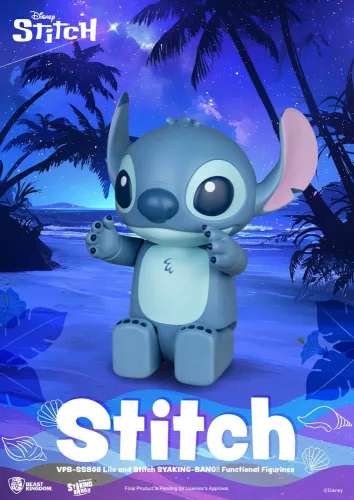 Lilo & Stitch Syaing Bang Vinyl Bank Stitch 30 cm