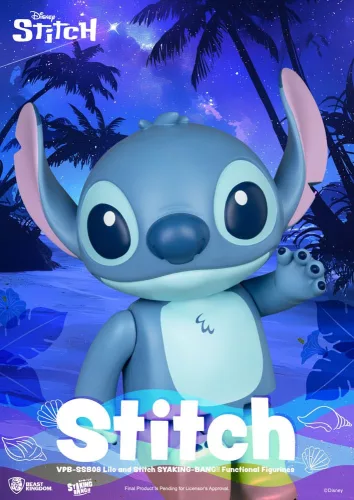 Lilo & Stitch Syaing Bang Vinyl Bank Stitch 30 cm