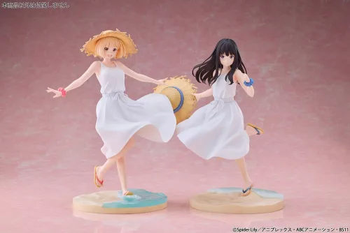 Lycoris Recoil PVC Szobor 1/7 Chisato Nishikigi White Dress Ver. 23 cm