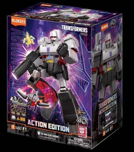 Transformers Blokees Plastic Model Kit Action Edition 02 G1 Megatron