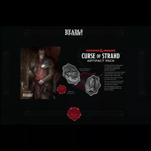 Dungeons & Dragons: Course of Strahd Geschenkbox Artifact Set