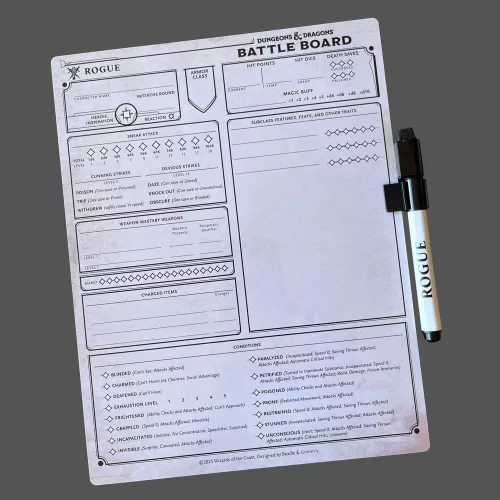 Dungeons & Dragons Battle Board Rogue