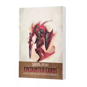   Dungeons & Dragons RPG Encounter Cards Challenge Rating 0-6: Pack 2 *english*