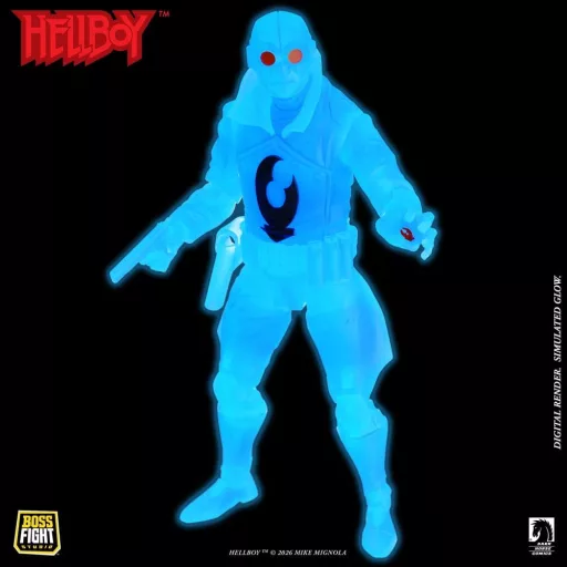 Lobster Johnson 1/12 Action Figure The Ghost of Lobster Johnson (Limited Edition) heo exclusive 17 cm