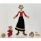 Popeye Action Figure Wave 01 Olive Oyl