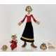 Popeye Action Figure Wave 01 Olive Oyl