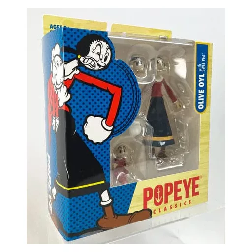 Popeye Action Figure Wave 01 Olive Oyl