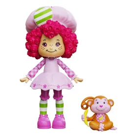   Strawberry Shortcake Simply Action Figure Raspberry Tart & Rhubarb Monkey