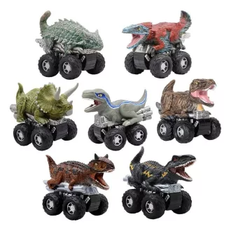   Jurassic World Zoom Riders Vehicle with Action Figure Assortment (24)