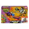 Teenage Mutant Ninja Turtles Action Figure with Vehicle Rocksteady & Chopper 12 cm