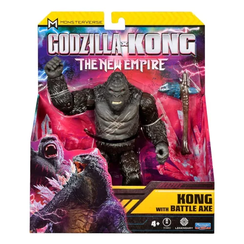 Godzilla x Kong: The New Empire Figura Kong with Battle Axe 15 cm