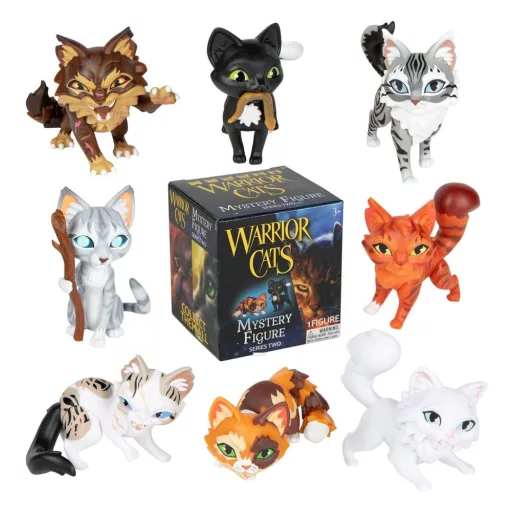 Warrior Cats Mini Figures Mystery Series 2 Blind Box Display (12)