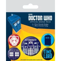 Doctor Who Kitűzők