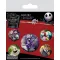 Nightmare Before Christmas Pin-Back Buttons 5-Pack Characters