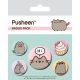 Pusheen Pin-Back Buttons 5-Pack Pusheen Says Hi