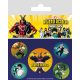 My Hero Academia Pin-Back Buttons 5-Pack Characters